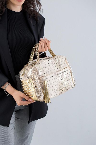 KRISTE BELL KRISTEBELL 26774 Model Gold Women's Handbag