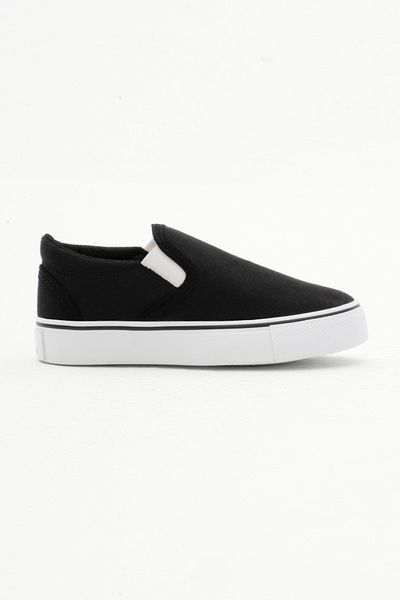 Tonny Black Pantofi sport unisex pentru copii - negru, talpă din cauciuc, in elastic