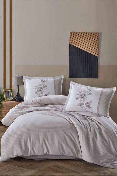 Zeynep Tekstil Set de husă de pilote Ranforce Clasy 100% bumbac Suave