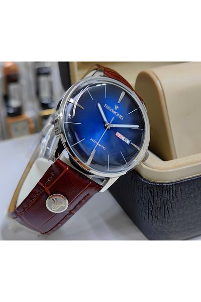 Raymond Men's Wristwatch - Classic Design, Automatic Simple Design