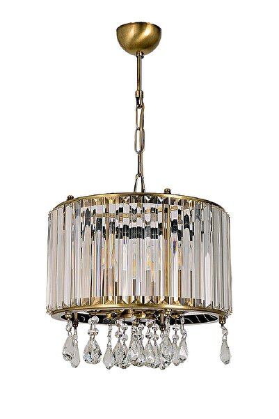 Avize çarşısı Roni Eskitme Renkli, Kristal Taşlı, Sarkıt Avize, Bs.7433-52-35