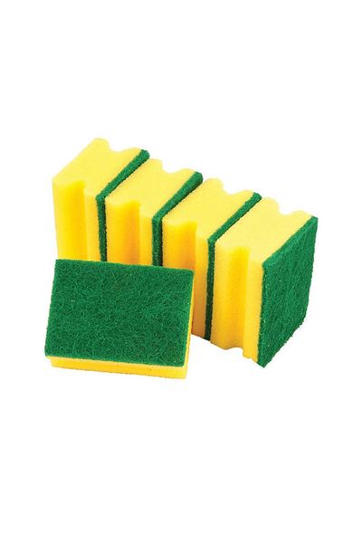 Elif mağazacılık Sun Brite Luxury 5-Piece Sponge Dish Set - 2 Pack