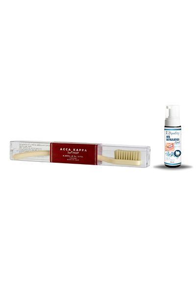 Acca Kappa Soft Nylon Toothbrush - Gift Whitening Foam