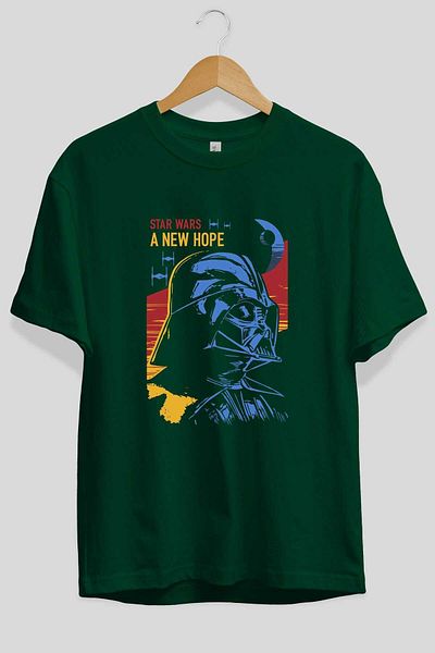 Ankhises Μπλουζάκι Star Wars Emerald Green Oversize - Crew Neck, Βαμβακερό Ανδρικό Γυναικείο