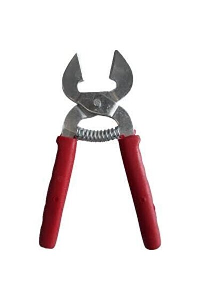 efmues Erzurum Şeker Kesme Makası Kırmızı saplı şeker makası