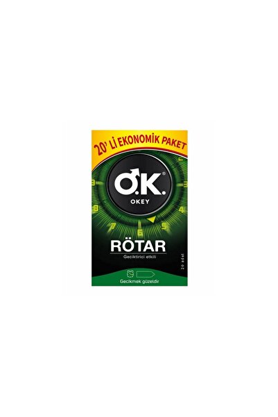 Okey  Rötar Ekonomik 20'li Prezervatif -LVRS-26