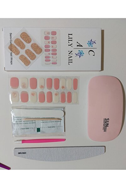 Lily Nail Kalıcı Oje / 3d Jel Tırnak Full Set Tırnak Bakım Yağı