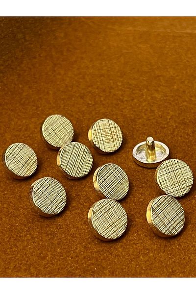 ODDA TASARIM ATÖLYESİ METAL GOLD DETAIL BLUZ-SIZE-DREAM BUTTON