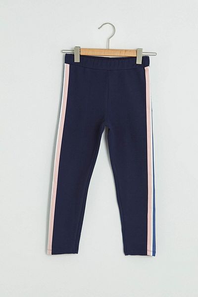 LC Waikiki Κοριτσίστικο Navy Blue Hfh καλσόν