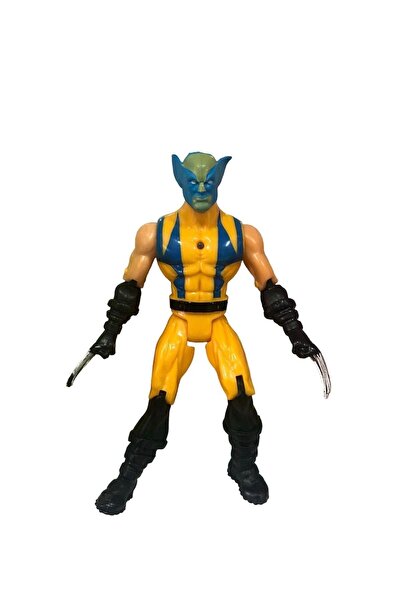 TURKAFONE Wolverine Karakter Eklemli Işıklı Figür Oyuncak 17 cm