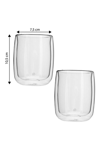 Jumbo Glory Double Wall 400 ml 2'li Kase