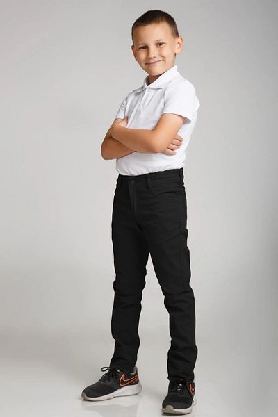 BALBEY Black Lycra Boy's Trousers