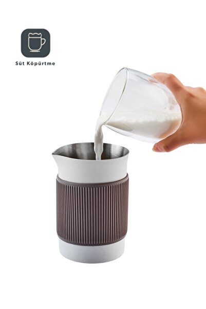 Jumbo x Homend JoyPot 5013H, Mochapot with Milk Frothing Function and 4 Different Coffee Programs