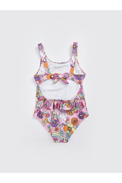 LC Waikiki Bedruckter Badeanzug für Mädchen