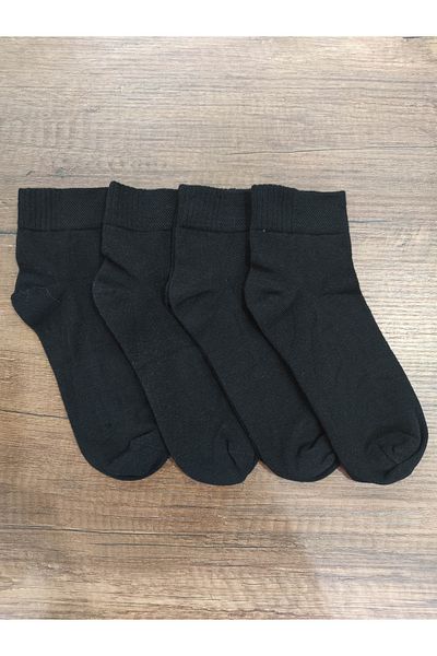 Leement socks Мъжки бамбукови чорапи - 4 броя, двоен крачол, безшевен пръст