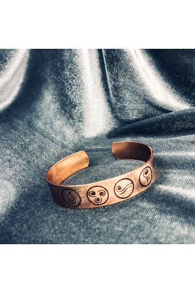 ajda's 4 Elements Pure Copper Bracelet