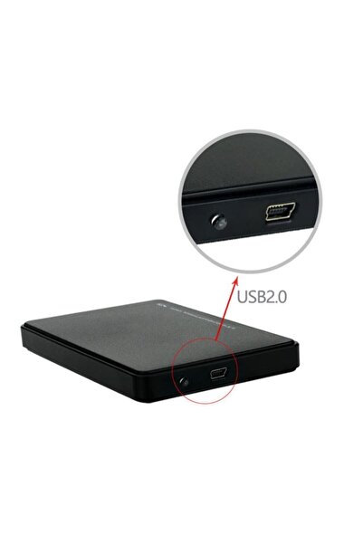 ulu Hdd Kutu Harddisk Kutu Uyumlu Usb 2.0 2.5 Inch