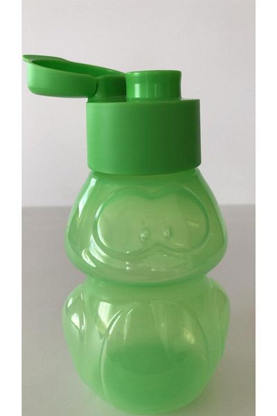 Tupperware Eco Bottle Easy Lid Frog 350ml Green (Drinking Bottle)