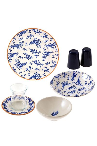 Jumbo Bouquet 26 Piece Breakfast Set for 6 People