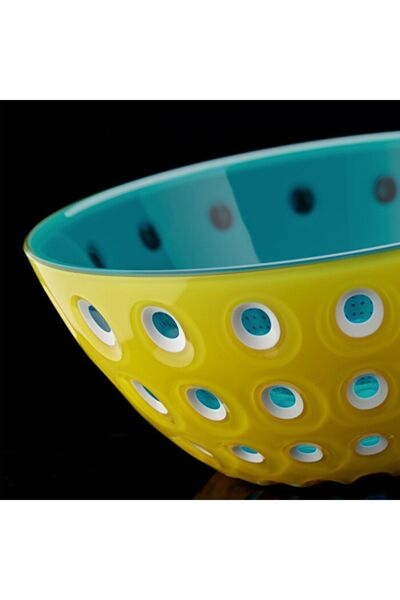 GUZZİNİ Guzzini Le Murrine Kase - Sarı Yeşil