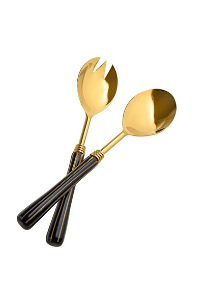 Jumbo Quem Kahverengi 2'li Salata Servis Seti