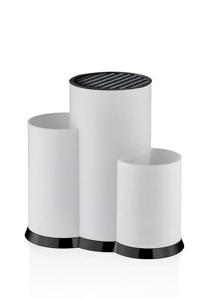 Neva N3358 Model White 3 Compartment Service Set Stand