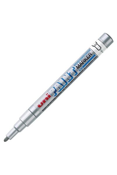 Uni Px-21 Paint Marker Fine 0.8-1.2mm Boyama Markörü Gümüş