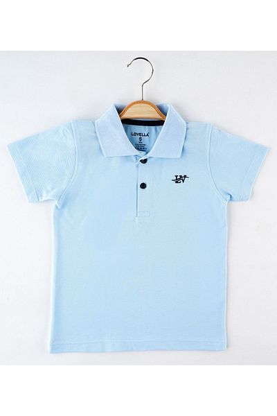Lovella tricou școală cu gât polo
