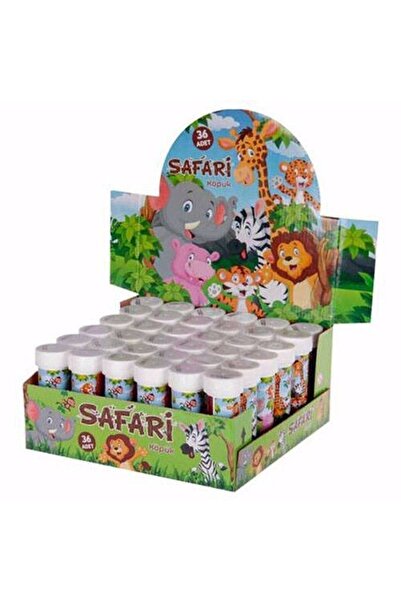 TURKATOYS Lisanslı Safari Köpük Baloncuk 6 Adet Tekli