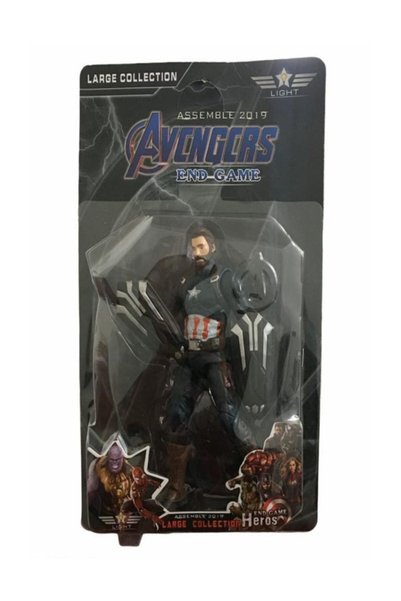 TURKAFONE Işıklı Avengers Oyuncak Karakter18 cm