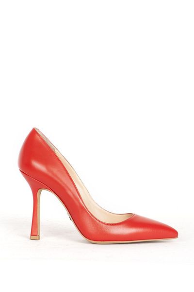 Dericlub Genuine Leather Pointed Toe Women's Stiletto - Sy 27468