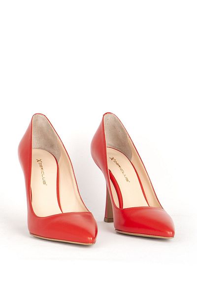 Dericlub Genuine Leather Pointed Toe Women's Stiletto - Sy 27468
