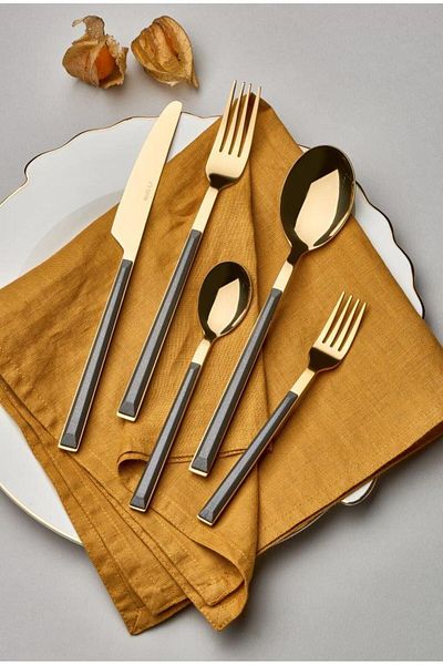 Neva N3519 مجموعة Grizay Gold المكونة من 30 قطعة