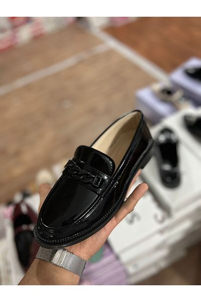 Morgül Pantofi casual MORGÜL Lofer cu cataramă argintie