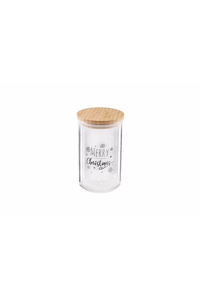Porland Be Happy Glass 1000Cc Storage Container - 04Sty 008103