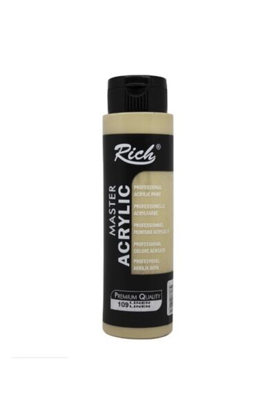 Rich Master Acrylic Akrilik Boya 109 Linen 500 Cc