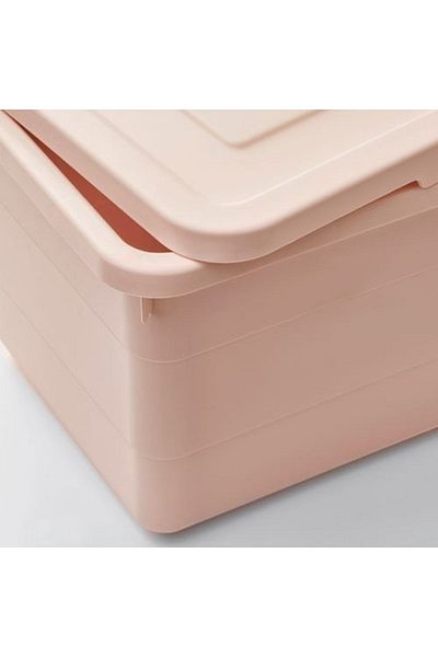 IKEA 19X26X15 cm Pink Covered Sockerbit
