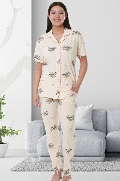 Bella Linda Σετ γυναικείες πιτζάμες βαμβακερές