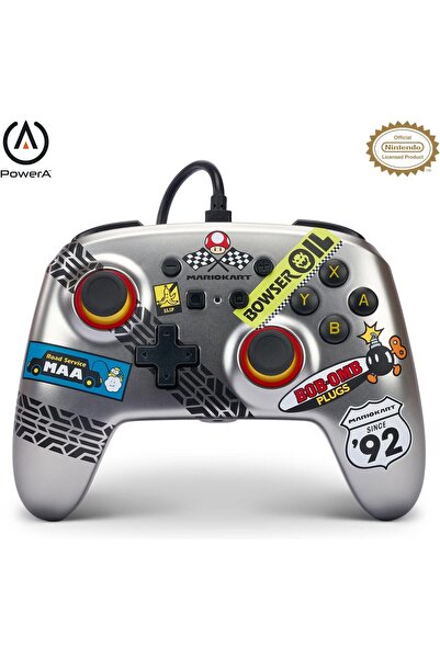Powera NINTENDO SWITCH ENHANCED KABLOLU OYUN KUMANDASI MARIO KART