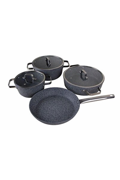 Porland Bianco Gri Tencere Takımı 04sty005836