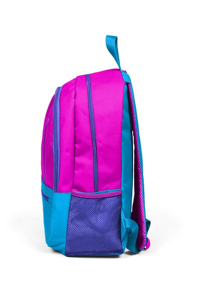 Coral High Rucsac Sport Roz Albastru cu trei compartimente 23461