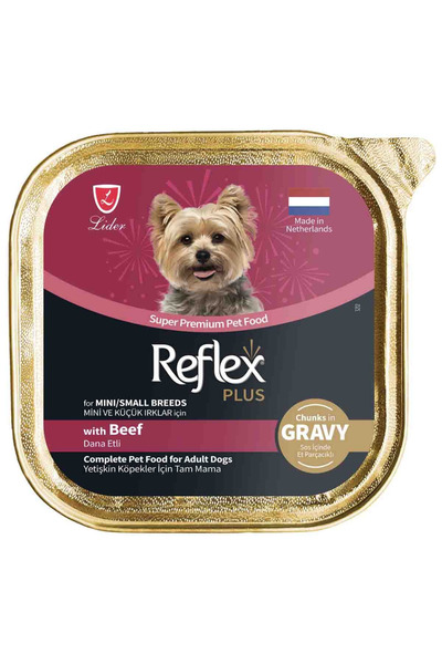 Reflex Dana Etli Küçük Irk Köpek Yaş Maması 85gr