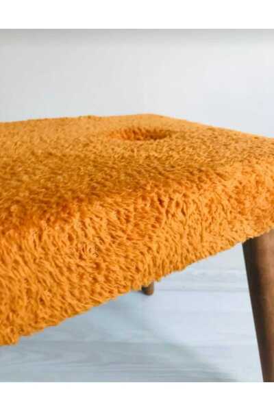 BEYLERBEYİ Ahşap Ayaklı Handmade Geniş Oturum Alanlı  welsoft Kumaş Pofidik P...