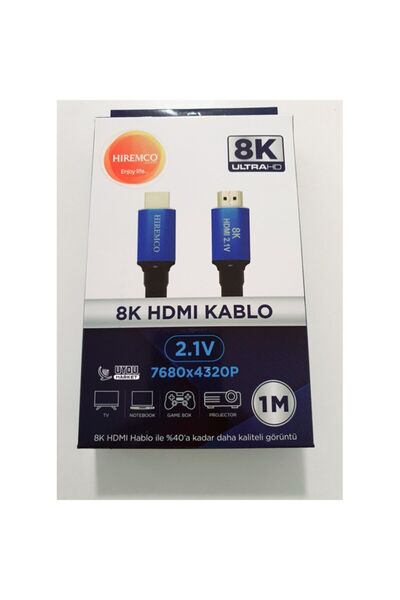 Hiremco 8k Uhd Hdmı Kablo 2.1v / 1 mt