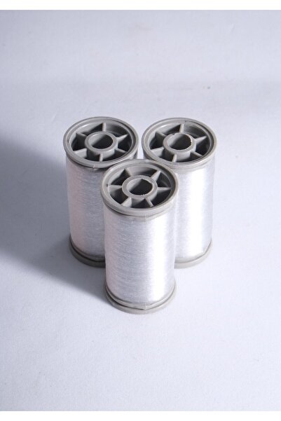 Eskişehir hobi sanat 3 Adet 200 Metre Hayalet Ip (TOPLAM 600 METRE) Dikiş Misina ipliği ipi