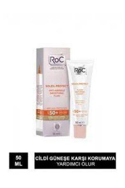 Roc Soleil-Protect 50 Factor Sunscreen - Anti-Wrinkle, Anti-Liquid