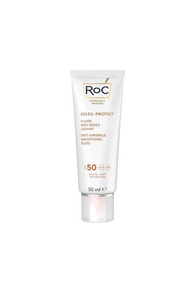 Roc Soleil-Protect 50 Factor Sunscreen - Anti-Wrinkle, Anti-Liquid