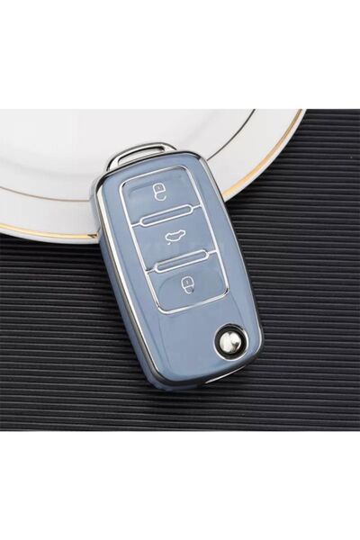 AYZ GARAGE Volkswagen-seat-skoda Switchblade (الحافظة القديمة) حافظة مفاتيح ز...