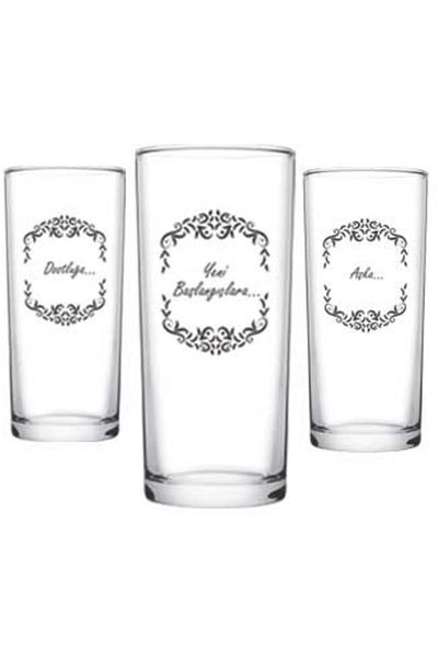 Paşabahçe Muhabbet Good Wishes Raki Glass 200 cc