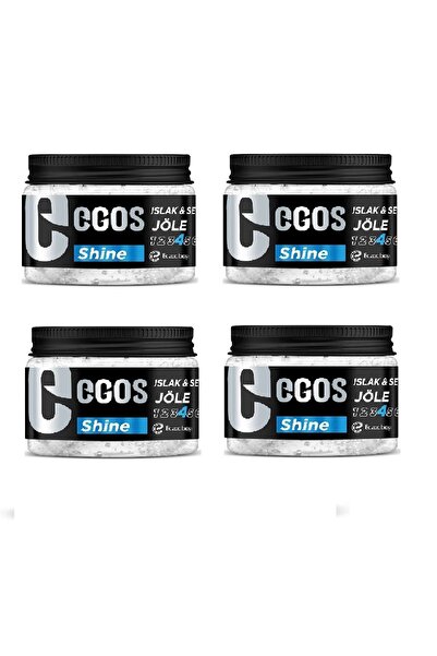 Egos Islak & Sert Jöle Shine No 4 400 Ml X 4 Adet